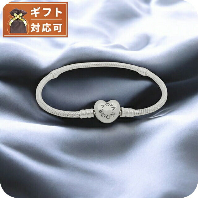 パンドラ PANDORA Moments Heart &amp; Snake Chain Bracelet アクセサリー ブレスレット 590719-17 レディース シルバー WQ00054158