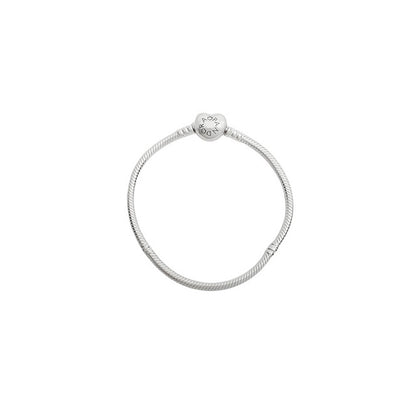 パンドラ PANDORA Moments Heart &amp; Snake Chain Bracelet アクセサリー ブレスレット 590719-17 レディース シルバー WQ00054158