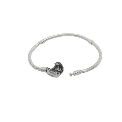 パンドラ PANDORA Moments Heart &amp; Snake Chain Bracelet アクセサリー ブレスレット 590719-17 レディース シルバー WQ00054158