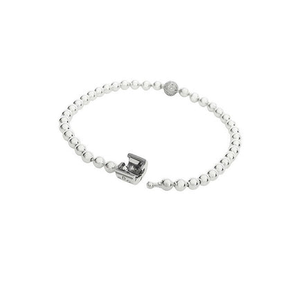 パンドラ PANDORA Beads &amp; Pav Bracelet アクセサリー ブレスレット 598342CZ-17 レディース シルバー WQ00054161