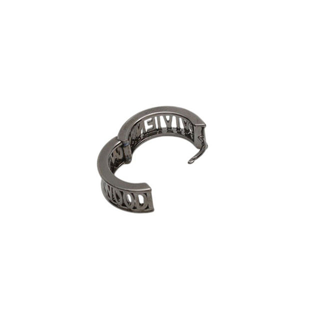 ヴィヴィアンウエストウッド VIVIENNE WESTWOOD MAN.WESTMINSTER SINGLE HOOP ピアス 62030052-S001 ユニセックス ガンメタル WQ00054314