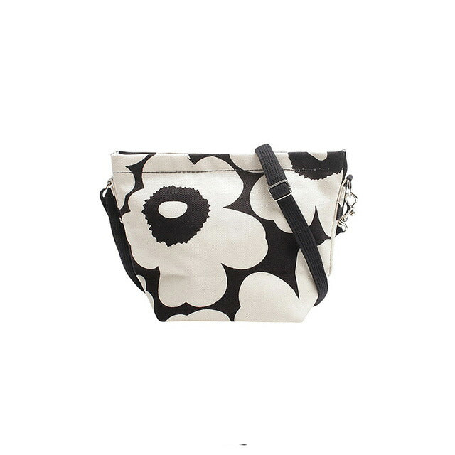 マリメッコ MARIMEKKO Mono Mini Crossbody Unikko ショルダーバッグ 92198-908 レディース ブラック WQ00054639