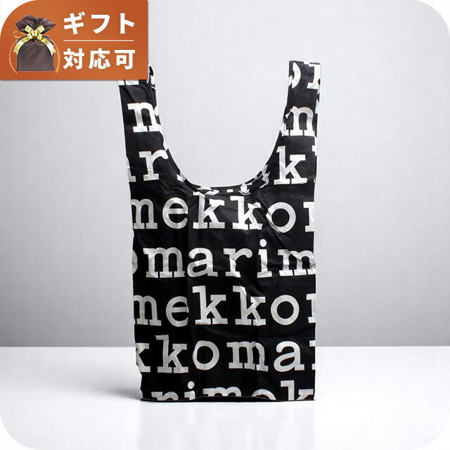 マリメッコ MARIMEKKO Marilogo スマートバッグ トートバッグ 48854-910 レディース ブラック WQ00054641