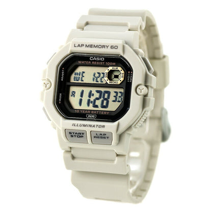 カシオ チープカシオ CASIO クォーツ 電池式 WS-1400H-8AV スタンダード 海外モデル メンズ チプカシ 腕時計 ブランド カシオ casio デジタル アイボリー 白 WS-1400H-8AVDF