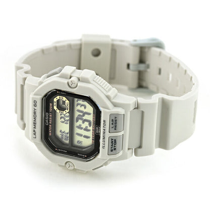カシオ チープカシオ CASIO クォーツ 電池式 WS-1400H-8AV スタンダード 海外モデル メンズ チプカシ 腕時計 ブランド カシオ casio デジタル アイボリー 白 WS-1400H-8AVDF