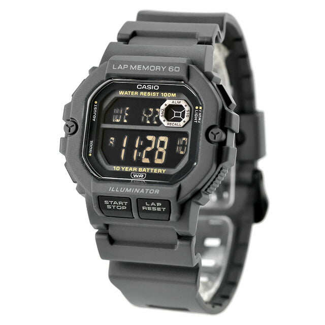 カシオ チープカシオ CASIO クォーツ 電池式 WS-1400H-8BV スタンダード 海外モデル メンズ チプカシ 腕時計 ブランド カシオ casio デジタル WS-1400H-8BVDF