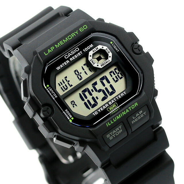 カシオ チープカシオ CASIO クォーツ 電池式 WS-1400H 海外モデル メンズ チプカシ 腕時計 ブランド カシオ casio デジタル ブラック アイボリー 選べるモデル WS-1400H