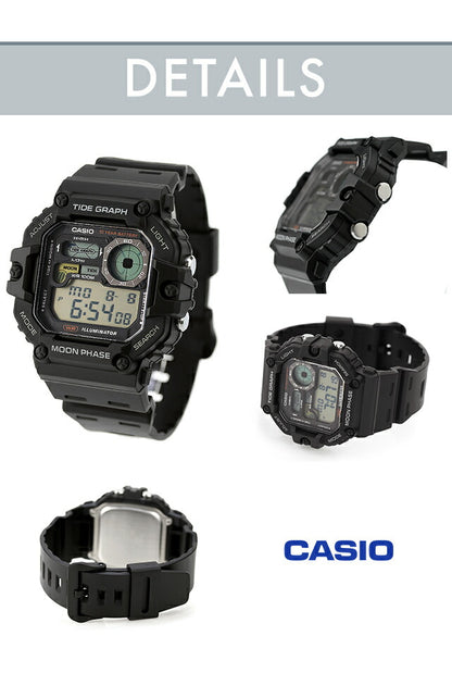 カシオ CASIO クォーツ 電池式 WS-1700H スタンダード チプカシ 海外モデル メンズ 腕時計 ブランド デジタル 選べるモデル WS-1700H