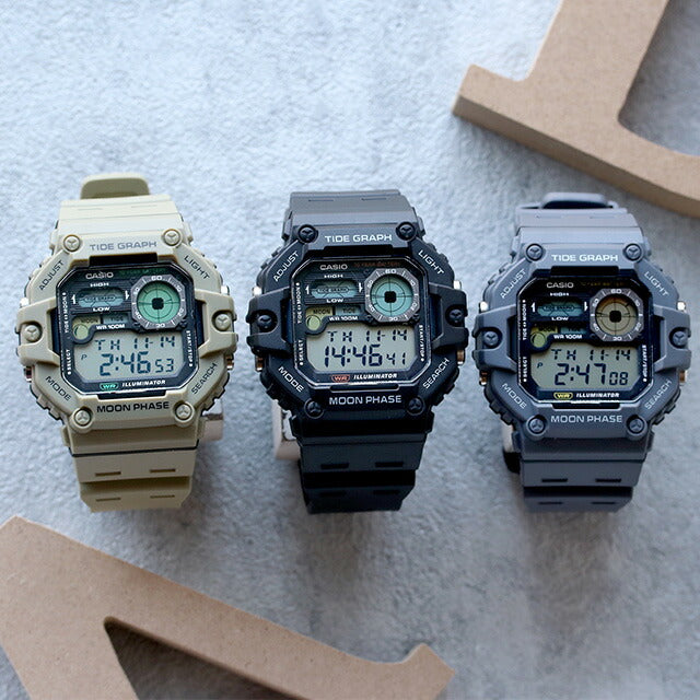 カシオ CASIO クォーツ 電池式 WS-1700H スタンダード チプカシ 海外モデル メンズ 腕時計 ブランド デジタル 選べるモデル WS-1700H
