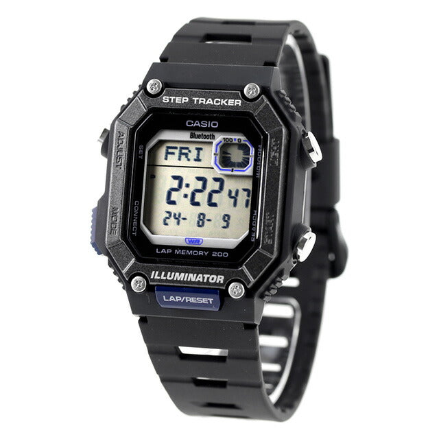 カシオ CASIO WS-B1000-1AV カシオコレクション スポーツ チプカシ Bluetooth 海外モデル メンズ 腕時計 ブランド カシオ casio デジタル ブラック 黒 WS-B1000-1AVDF