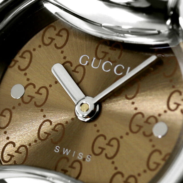 GUCCI グッチ バングル 時計 1400 レディース ブラウン YA014514 YA014514