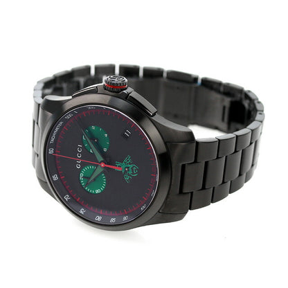 GUCCI グッチ 時計 Gタイムレス メンズ オールブラック YA126270 YA126270