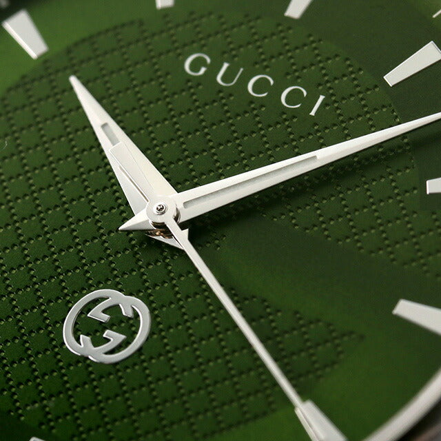 Gucci G Time Les Quartz Watch Brand Men YA126369由Analog Green Switzerland制造