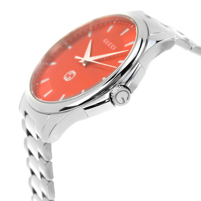 Gucci G Time Les Quartz Watch Brand Men YA126370由Analog Orange Switzerland制造