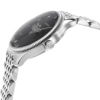 グッチ Gタイムレス クオーツ 腕時計 ブランド レディース GUCCI YA1265020 アナログ ブラック 黒 スイス製 YA1265020
