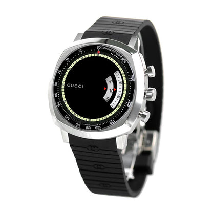 グッチ 時計 メンズ レディース クロノグラフ グリップ 40mm YA157301 腕時計 ブランド ブラック YA157301