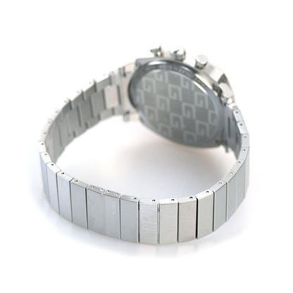 グッチ 時計 メンズ レディース クロノグラフ グリップ 40mm YA157302 腕時計 ブランド シルバー YA157302