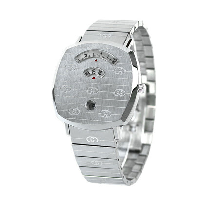 グッチ 時計 グリップ 38mm メンズ レディース 腕時計 YA157410 GUCCI シルバー YA157410