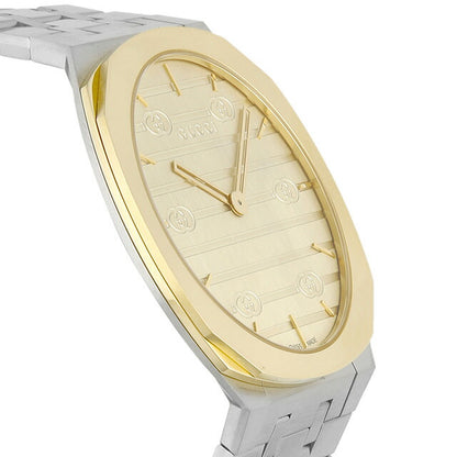 グッチ GUCCI 25H クォーツ 電池式 腕時計 ブランド メンズ レディース GUCCI YA163405 アナログ ゴールド スイス製 YA163405