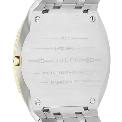 グッチ GUCCI 25H クォーツ 電池式 腕時計 ブランド メンズ レディース GUCCI YA163405 アナログ ゴールド スイス製 YA163405