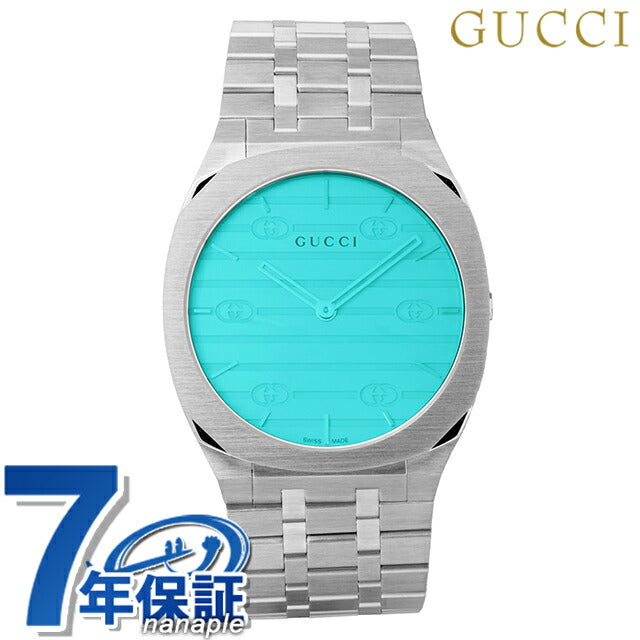 グッチ GUCCI 25H クォーツ 電池式 腕時計 ブランド メンズ レディース GUCCI YA163409 アナログ グリーン スイス製 YA163409
