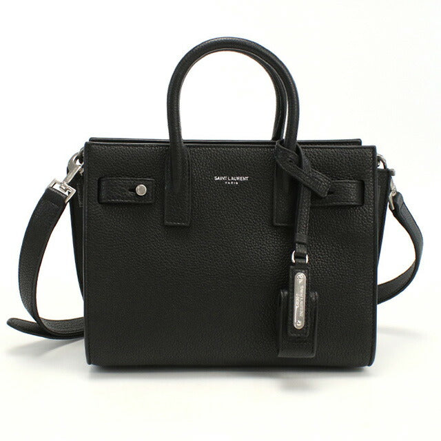 サンローラン ハンドバッグ レディース ブランド SAINT LAURENT レザー イタリア 485019 ブラック バッグ YSL485019011