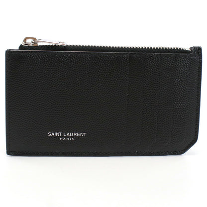 サンローラン 小銭入れ メンズ レザー イタリア 609362 ブラック 財布 YSL609362021