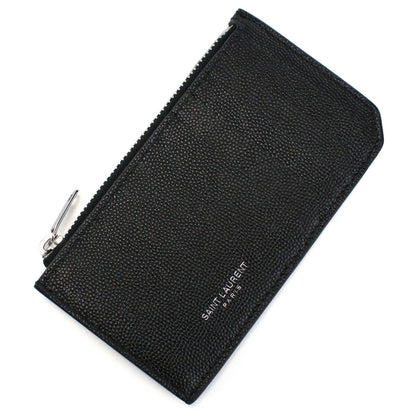 サンローラン 小銭入れ メンズ レザー イタリア 609362 ブラック 財布 YSL609362021