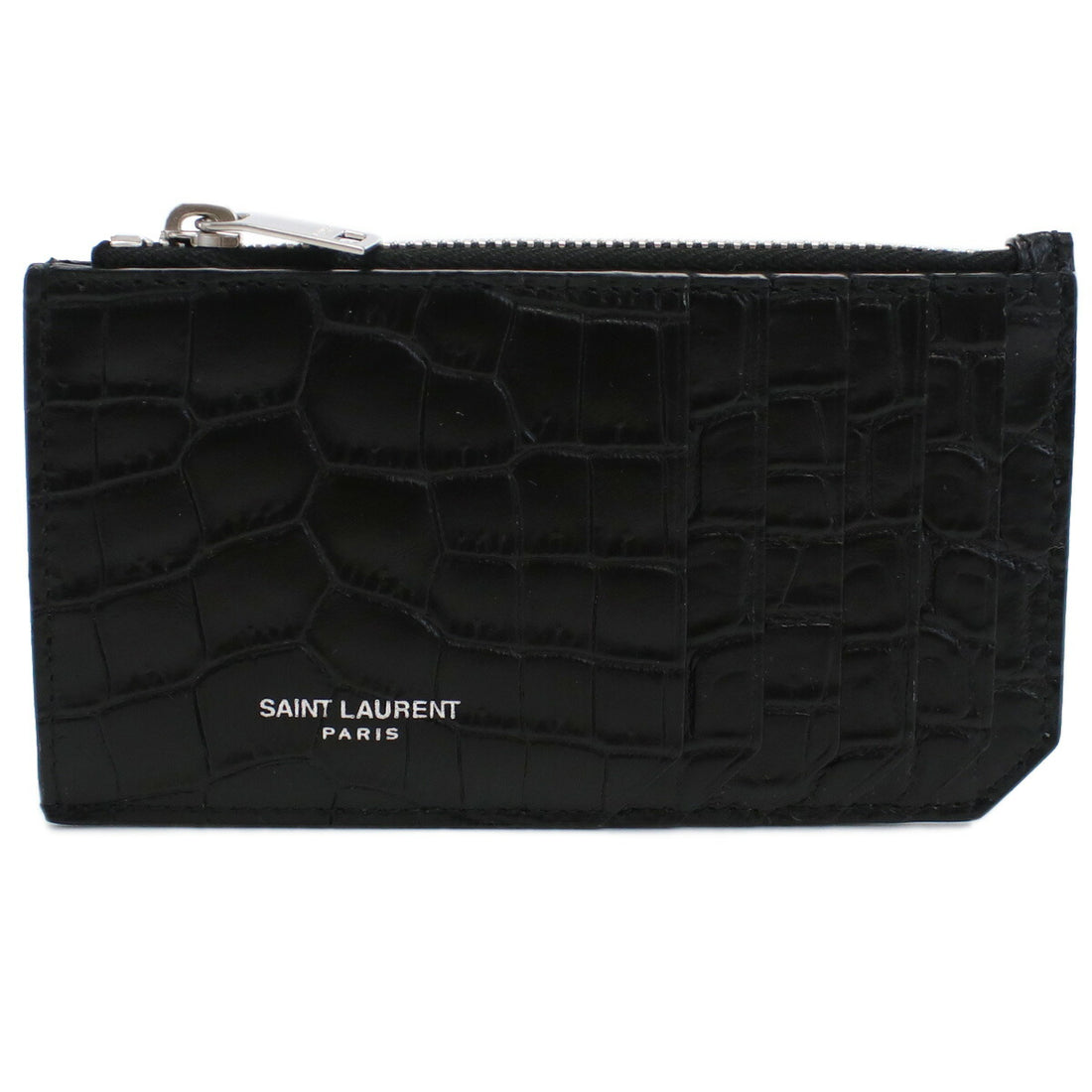 サンローラン 小銭入れ メンズ レザー イタリア 609362 ブラック 財布 YSL609362031