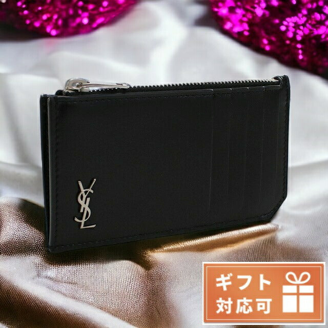 サンローラン 小銭入れ メンズ レザー イタリア 629899 ブラック 財布 YSL629899011