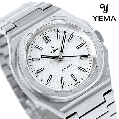 イエマ アーバントラベラー 自動巻き 腕時計 ブランド メンズ YEMA YWTR23-FMS アナログ シルバー フランス製 YWTR23-FMS