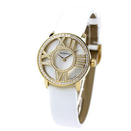 Tiffany Atlas Cocktail Round 26mm Ladies Watch Brand Z1900.10.50E91A40B New Z1900-10-50E91A40B