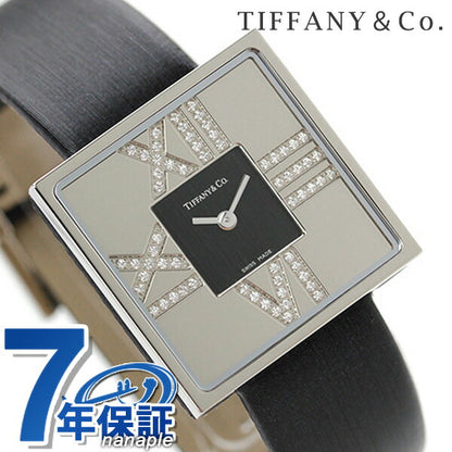 Tiffany Atlas Cocktail Square Ladies Watch Brand Z1950.10.40E10A40E New Z1950-10-40E10A40E