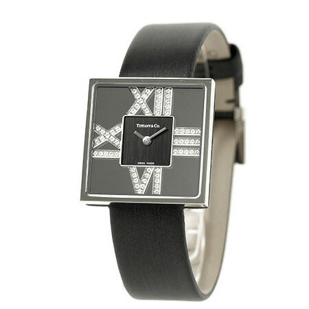 Tiffany Atlas Cocktail Square Ladies Watch Brand Z1950.10.40E10A40E New Z1950-10-40E10A40E