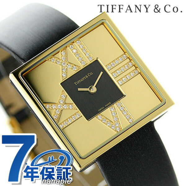 Tiffany Atlas鸡尾酒广场钻石Z1950.10.50E10A40E观看全新女士Z1950-10E10A40E